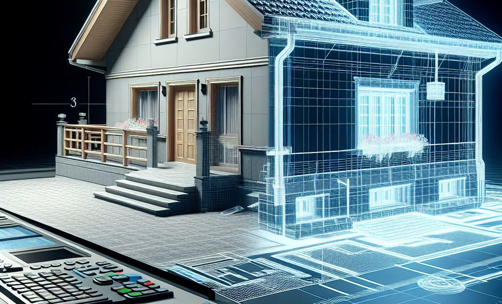 3D Modellierung eines Einfamilienhauses flycad de